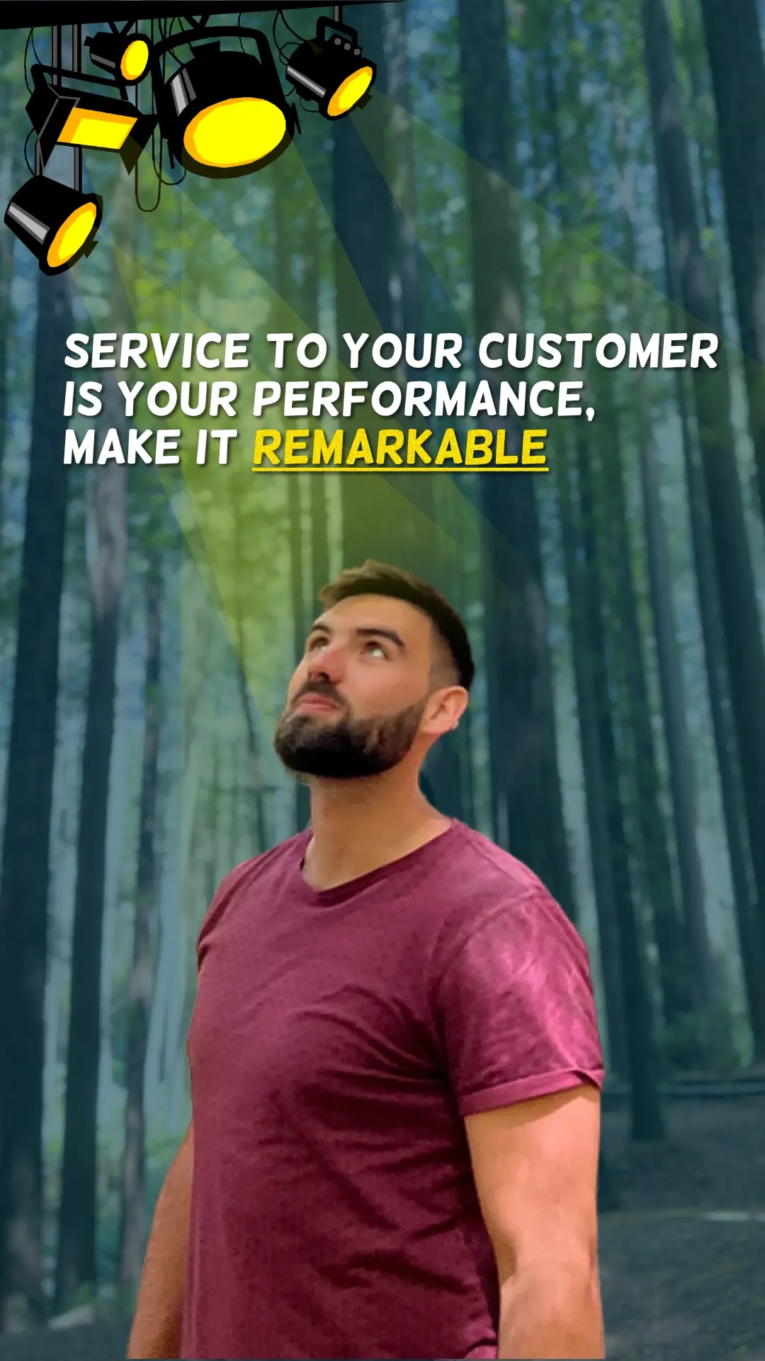 SERVICE TO YOUR CUSTOMER IS YOUR PERFORMANCE, MAKE IT REMARKABLE!  THUMBNAIL